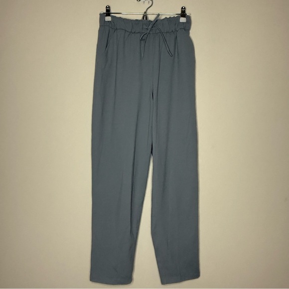LULULEMON Keep It Moving Grey Atheleisure Drawstring Joggers Pants - Picture 2 of 9